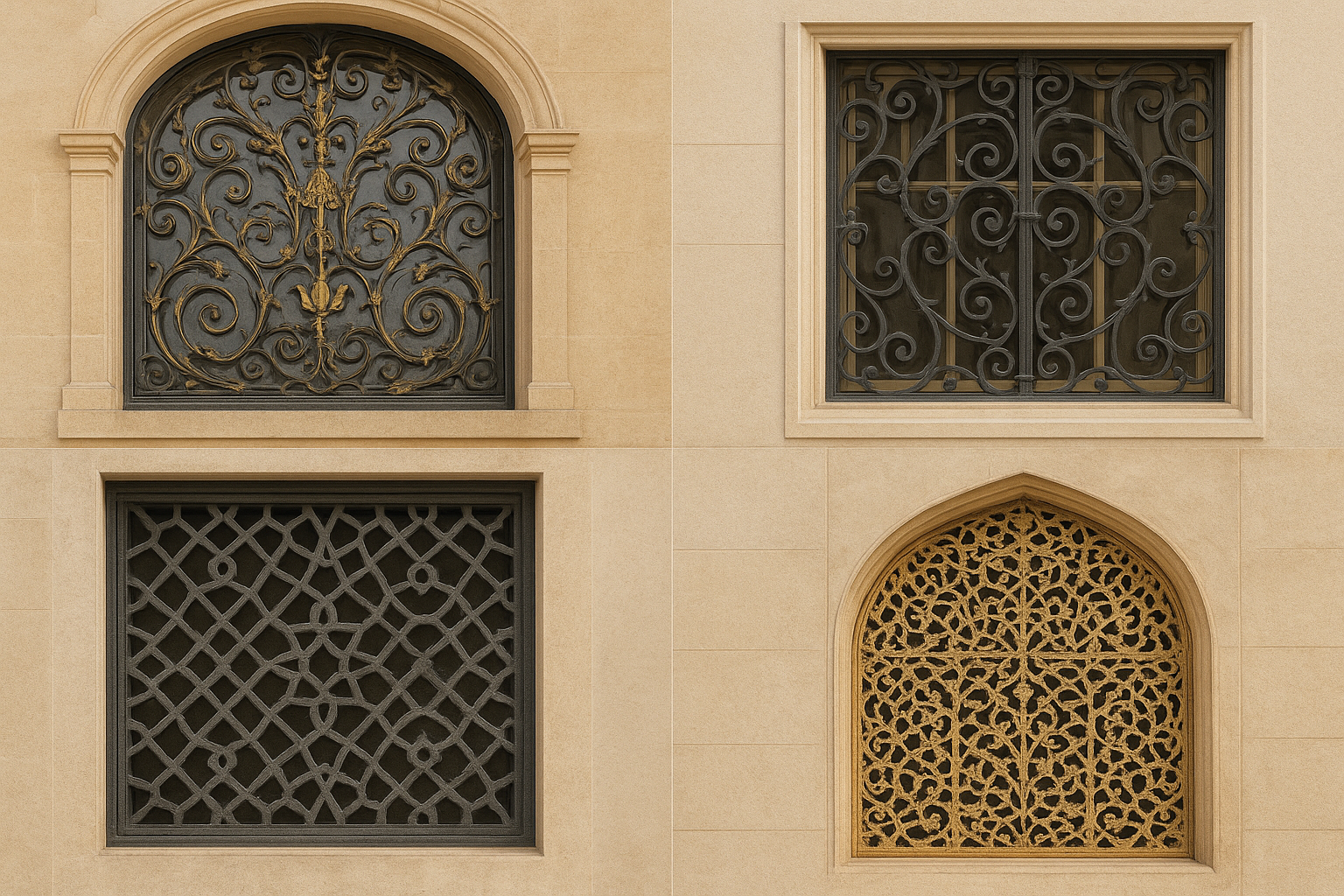 How Decorative Grilles Enhance Palaces and Historic Buildings