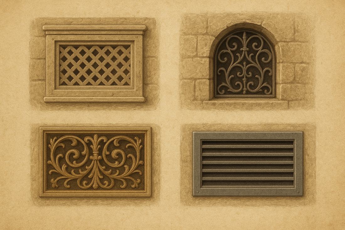 The History of Ventilation Grilles: From Antiquity to the Present