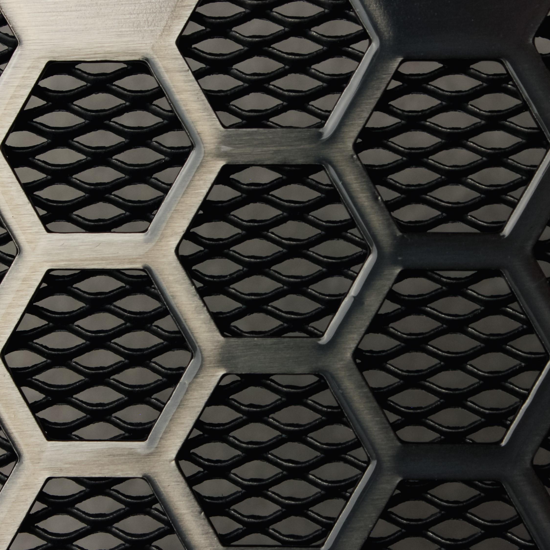 Decorative metal grille 