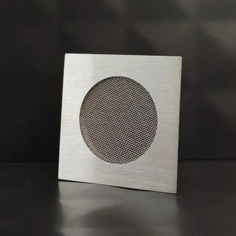 Metallic square vent cover