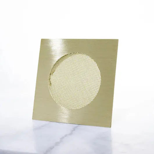 Metallic square vent cover