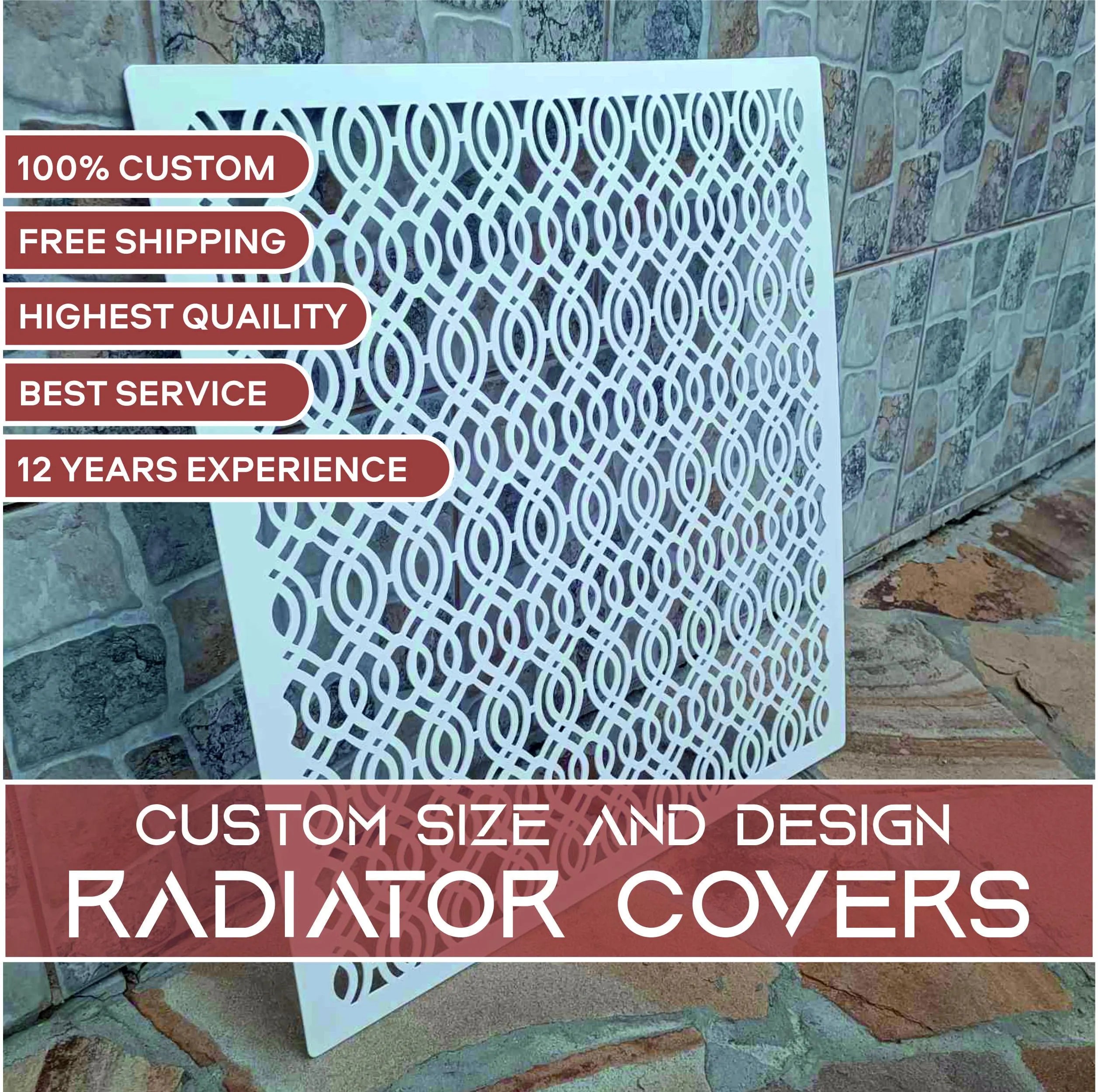 Custom Radiator Vent Covers – Modern Decorative Air Grilles