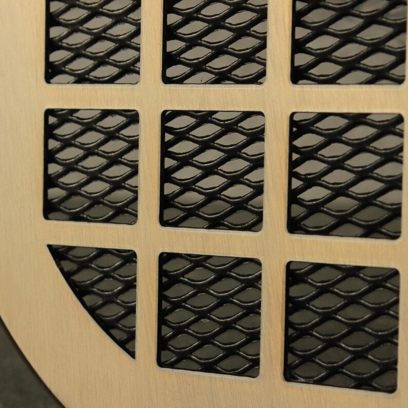 round brass vent cover