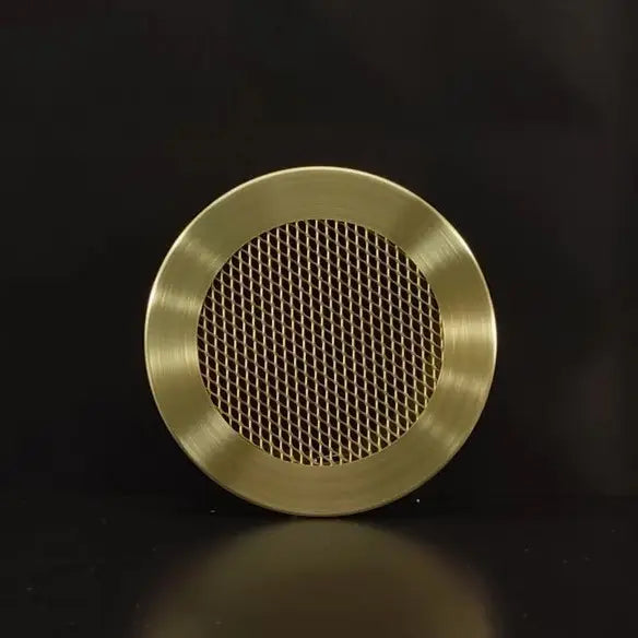 round brass vent cover